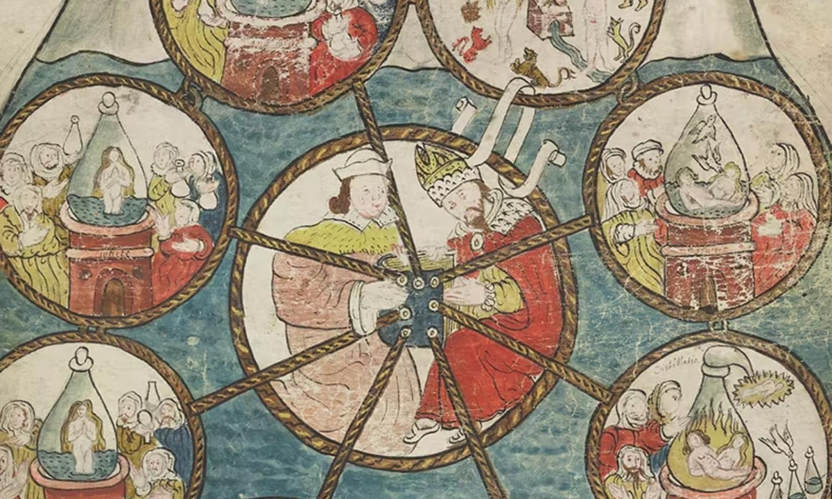 Mặc dù phiên bản gốc của The Ripley Scrolls đã bị mất theo thời gian, một số nghệ sĩ vào thế kỷ 16 đã tạo ra bản sao các tác phẩm giả kim, và 23 cuốn trong số đó vẫn còn tồn tại. (Nguồn: Apollo Magazine)