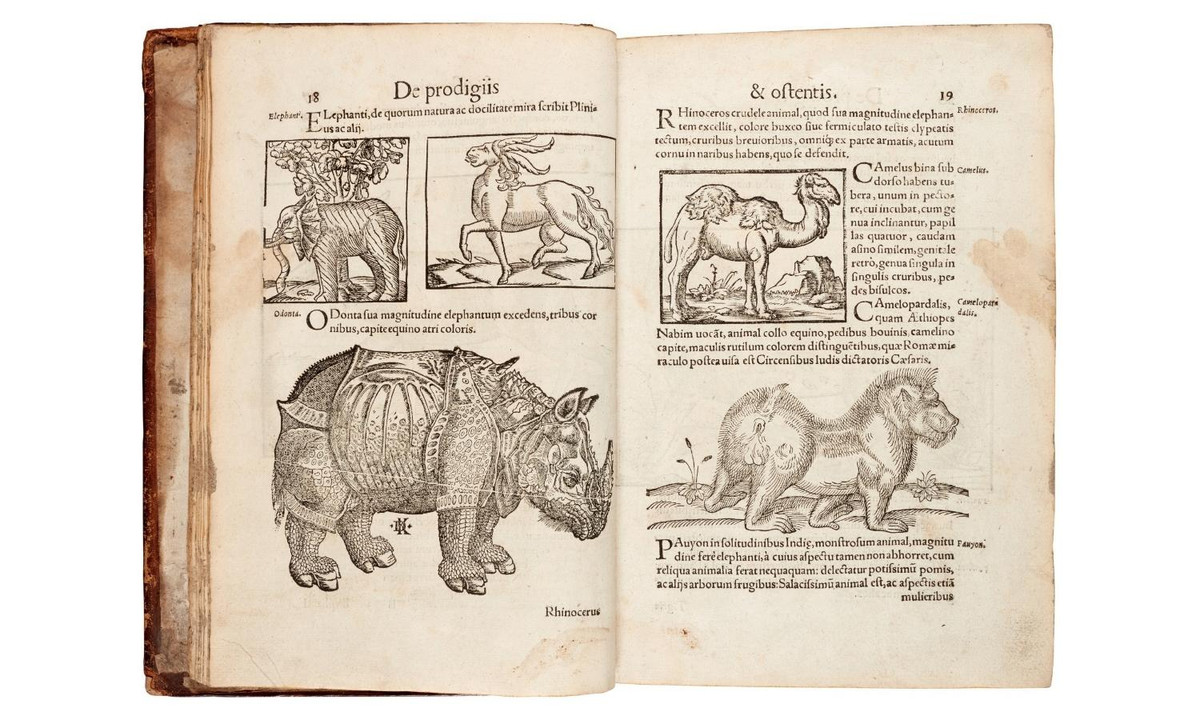 Nhưng trong khi cuốn bách khoa toàn thư Seraphinianus là một cuốn sách giả tưởng, biên niên sử của Lycosthenes lại tương đối thực tế. Biên niên sử của Lycosthenes cực kỳ chi tiết và có hơn 1.000 hình ảnh minh họa về các hiện tượng được mô tả. (Nguồn: Sotheby’s)