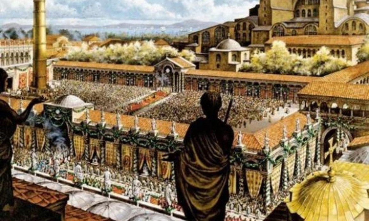 3. Đế chế Đông La Mã hay Đế chế Byzantine (395 SCN đến 1453): dù đế chế Tây La Mã chỉ tồn tại trong thời gian ngắn, nhưng phần còn lại ở phía Đông vẫn tiếp tục phát triển trở thành một cường quốc có vai trò quan trọng ở châu u và được xem là một trong những trung tâm đạo Ki-tô lúc bấy giờ. (Nguồn: KhoaHoc.tv)