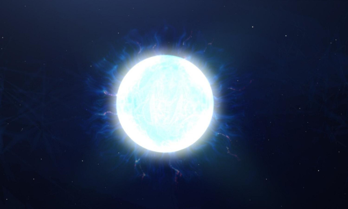 1.Sao sirius (sao Thiên Lang): ngôi sao sáng nhất trên bầu trời khi quan sát từ Trái Đất. Đây là ngôi sao nằm trong chòm sao Đại Khuyển. Nguồn: Canva.