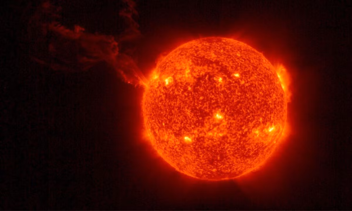 4.Sao Arcturus : là ngôi sao sáng nhất trong chòm sao Boves, sáng thứ tư trên bầu trời đêm. Nguồn: Space.com. 