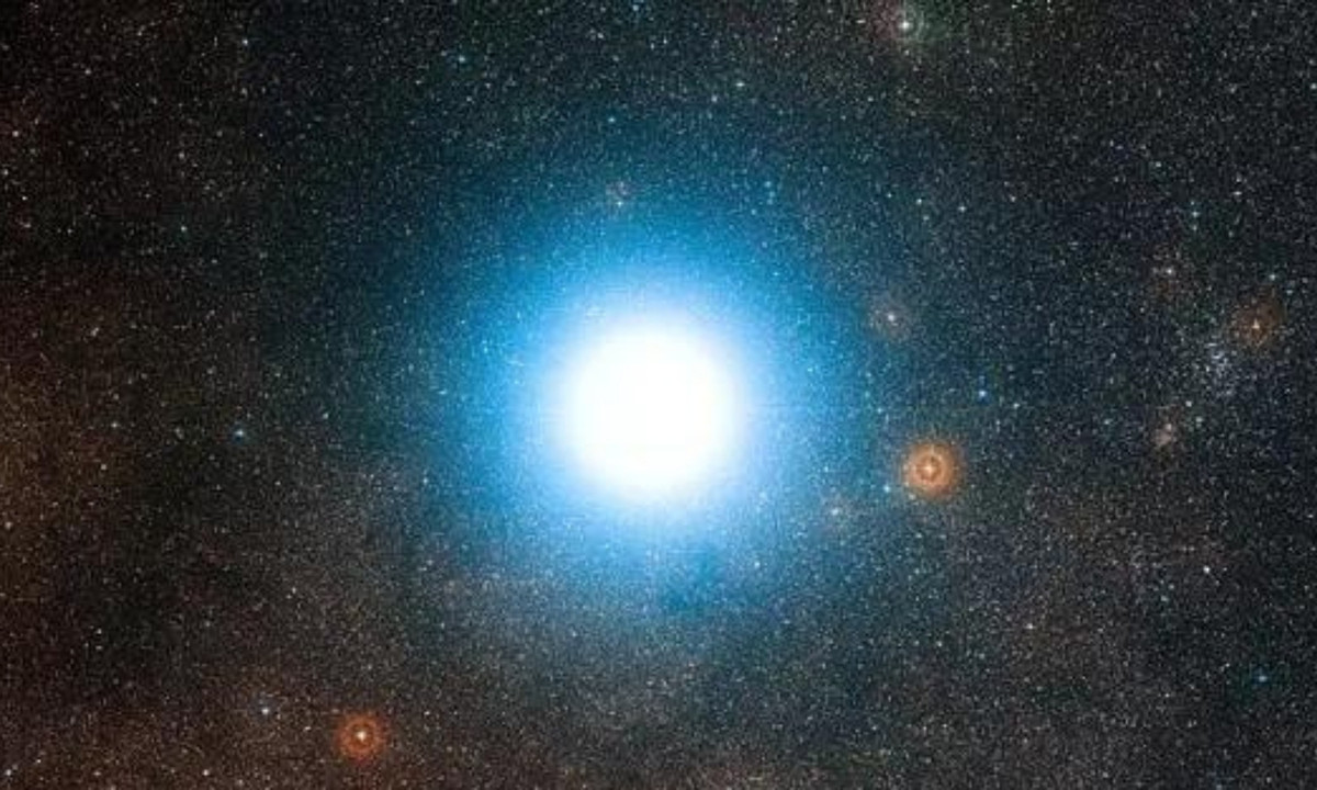 3. Sao Rigil Kentaurus: là ngôi sao sáng nhất trong chòm sao, sáng thứ ba trên bầu trời đêm. Nguồn: Space.com. 