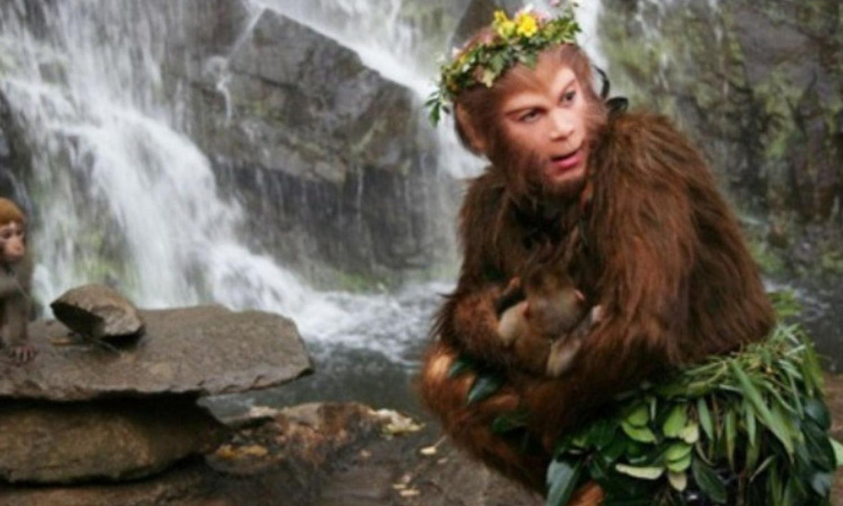 Ngộ Không chỉ là một con khỉ đá không hiểu chuyện, luôn nghĩ mình là số 1, làm mọi thứ miễn là mình vui. Cũng vì thế mà Ngộ Không dám đại náo Thiên cung rồi bị Như Lai Phật Tổ giam ở Ngũ hành sơn suốt 500 năm. Ảnh: Dân Việt.