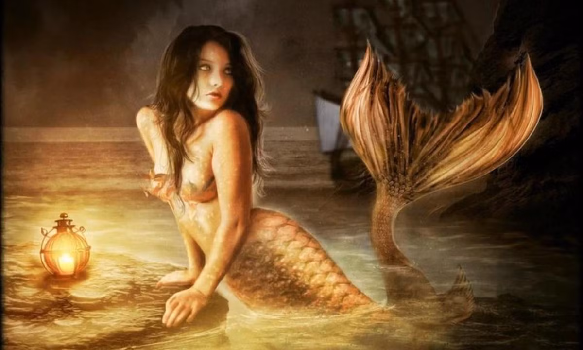 6. Mermaid: Câu chuyện đầu tiên về sinh vật này xuất phát từ Assyria cổ đại khi nữ thần Atargatis biến mình thành một nàng tiên cá vì đã vô tình giết chết người yêu. Nàng tiên cá mang hình dáng thân trên của một người phụ nữ và thân dưới của một con cá.