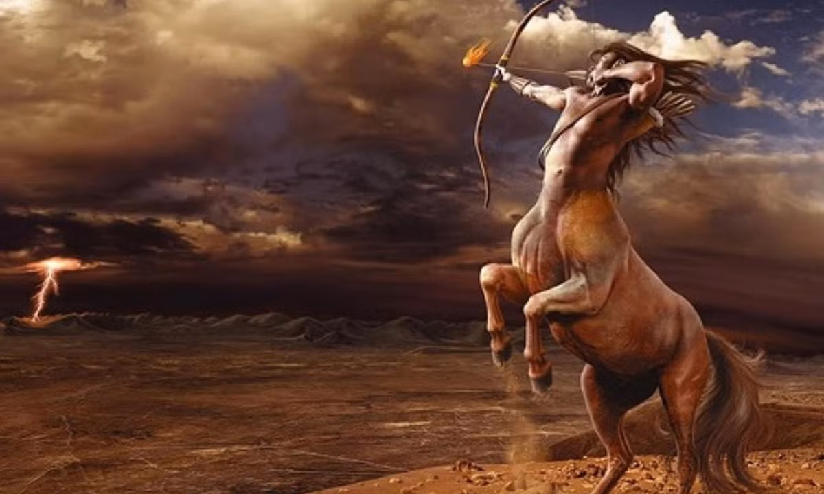 1. Nhân mã: là sinh vật có sức mạnh nổi tiếng trong thần thoại Hy Lạp, nửa thân trên là người nửa thân dưới là ngựa. (Nguồn: mekhonghoanhao)