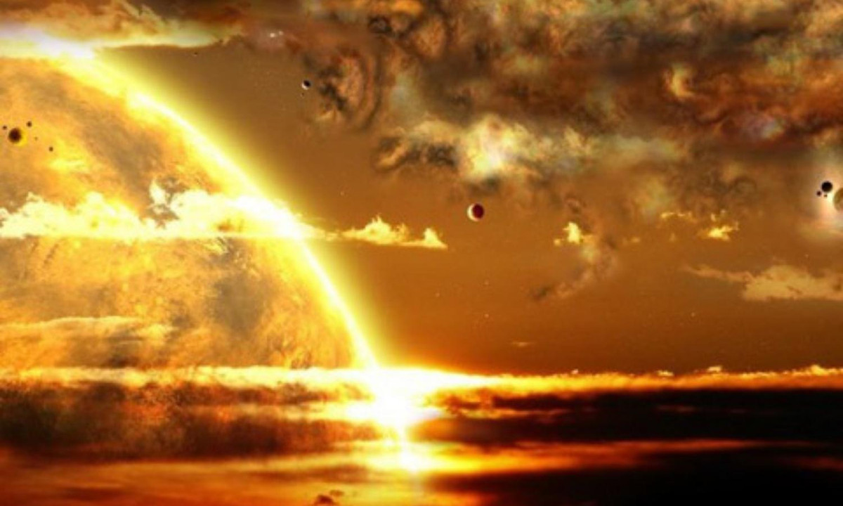 3. 51 Pegasi B: hành tinh có cấu tạo chủ yếu bằng Hydro và heli. Chảo lửa Bellerophon cùng với ánh sáng của nó luôn được duy trì ở nhiệt độ 1800 F (1000 độ C). Sức nóng khủng khiếp như vậy làm sắt trên hành tinh nóng chảy và bốc hơi, tạo ra những đám mây sắt khổng lồ. (Nguồn: VietNamNet) 