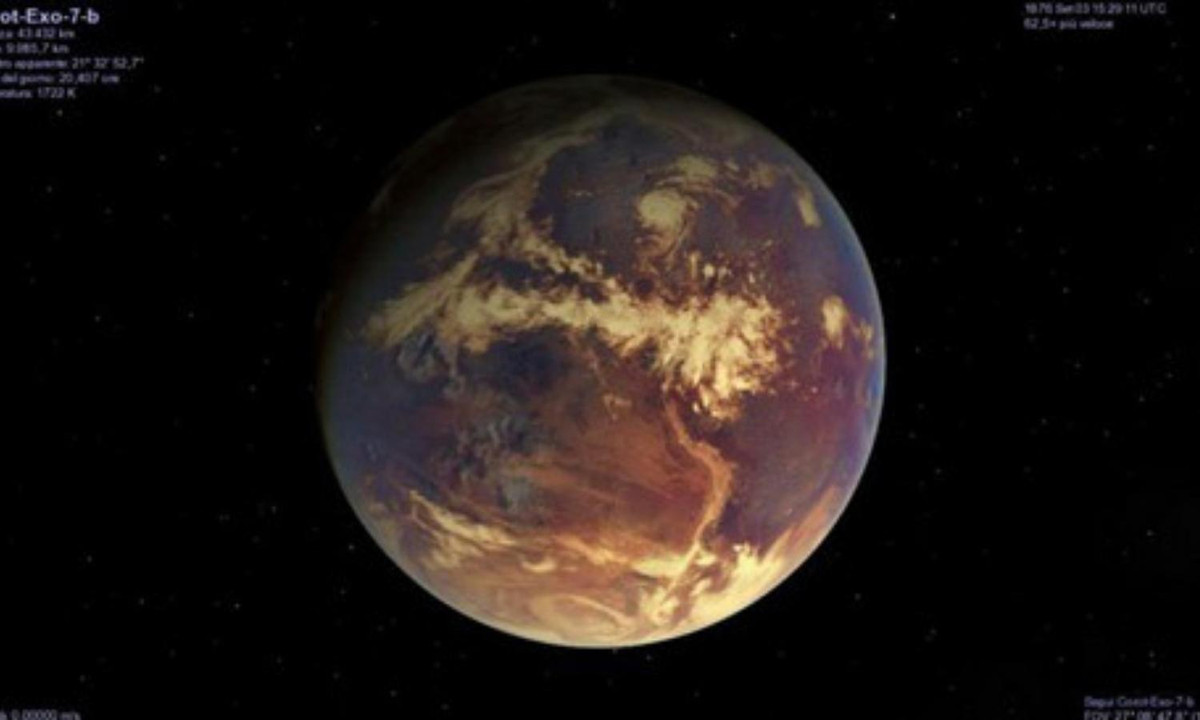 4. COROT exo-3b: cho đến thời điểm hiện tại, đây là hành tinh "đặc" lớn nhất và mật độ cao nhất được con người biết đến. Áp suất khí quyển lớn đến mức sẽ đè bẹp và nghiền nát bạn ngay lập tức. Nó sẽ tương đương với một vài con voi ngồi trên ngực hoặc đầu bạn! (Nguồn: genk.vn) 