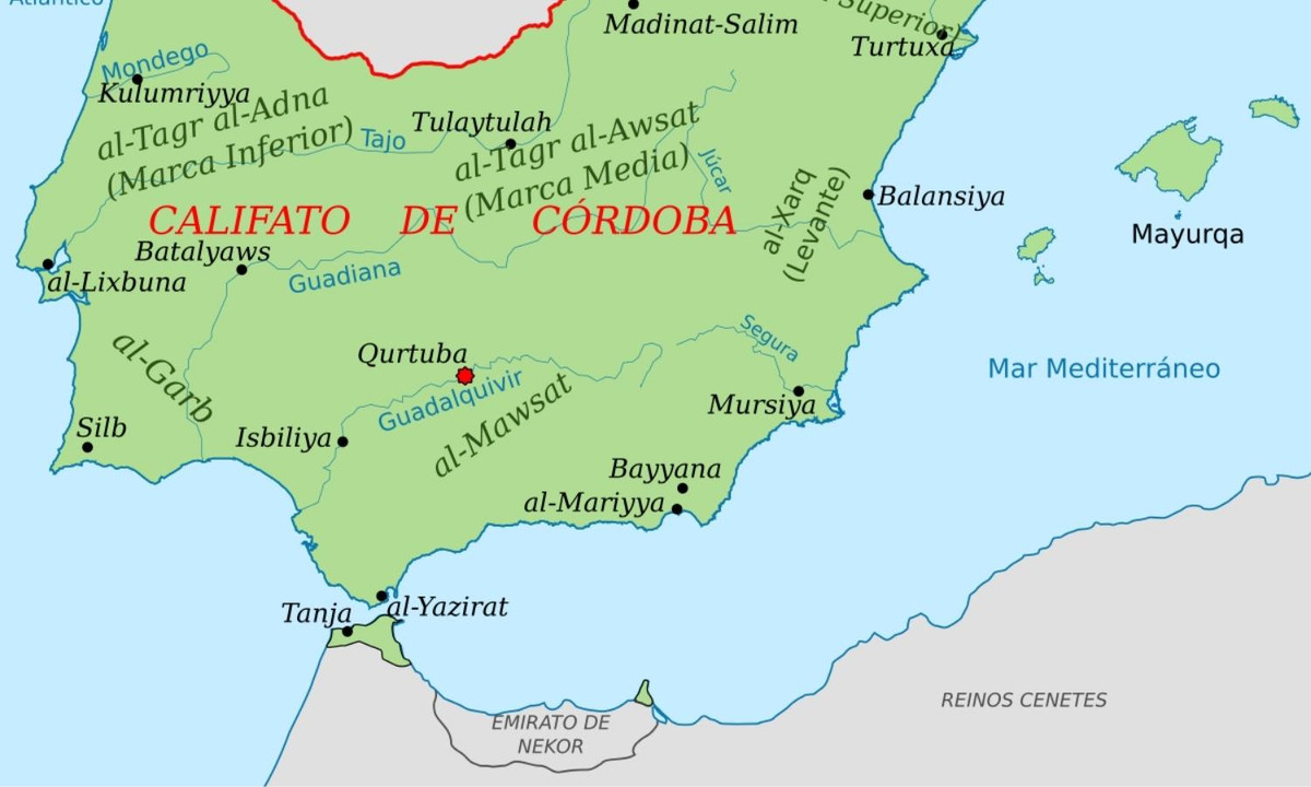 3. Vương quốc Caliphate: còn được gọi là đế chế Arab. Trong thời của mình, đế chế Arab phi thường với các chiến công và di sản của nó. (Nguồn: Wikipedia)