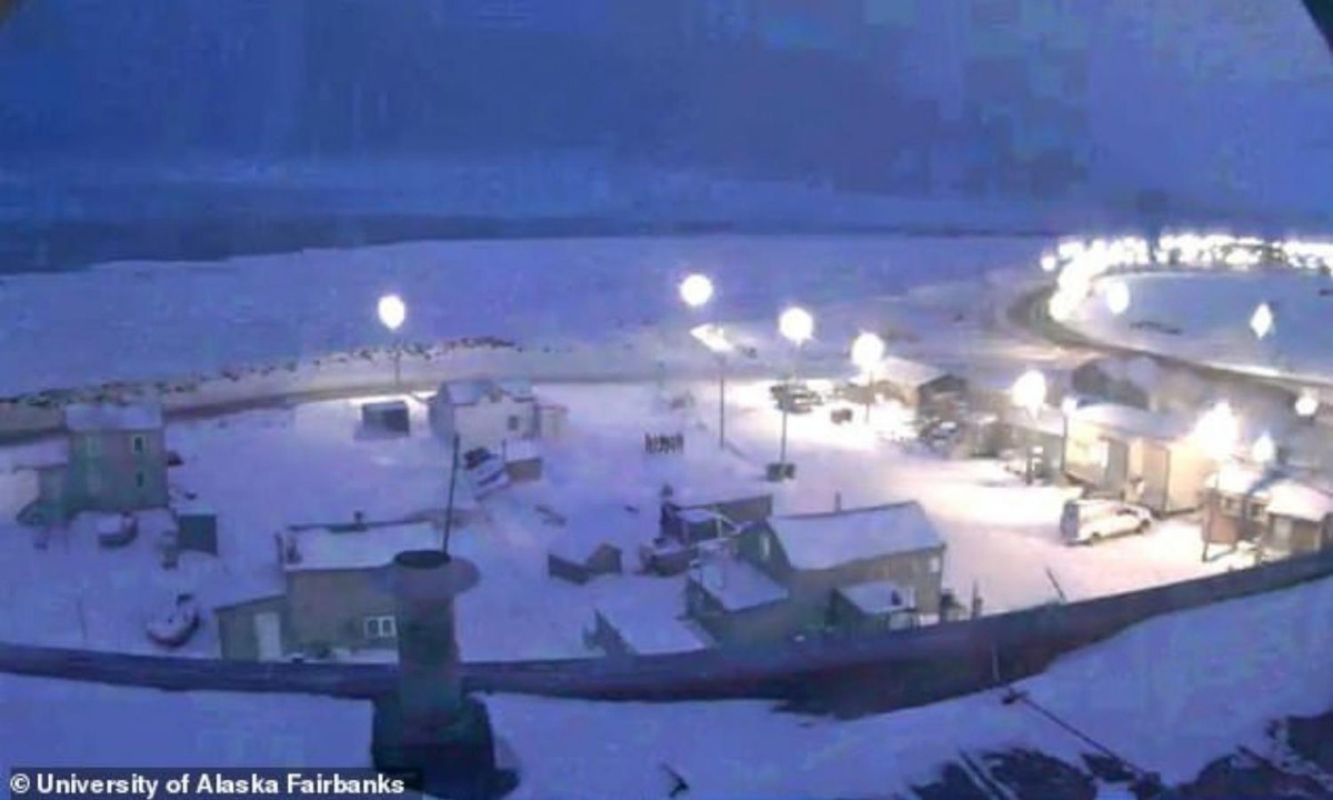 Thiên nhiên khắc nghiệt vào mùa đông mang tới hiện tượng "ban đêm vùng cực" với 65 ngày liên tiếp chìm trong bóng tối. Nguồn: vtv.vn.