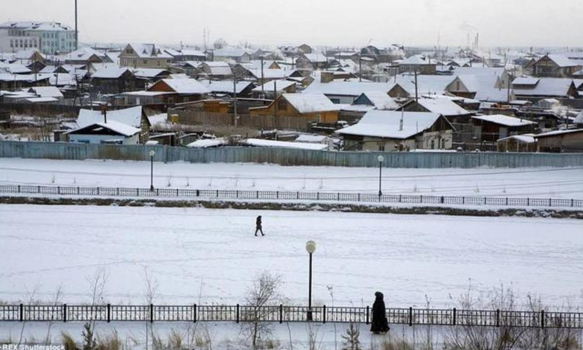 5. Oymyakon, Nga: là địa điểm lạnh nhất hành tinh với nhiệt độ trung bình âm 58 độ C. Nguồn: abc.es.