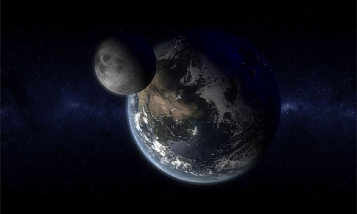 Theo các chuyên gia, khi Mặt Trăng không còn quay quanh Trái đất, điều này có thể khiến hành tinh của chúng ta quay chậm lại. (Nguồn: KhoaHoc.tv)