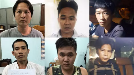 Sáu đối tượng trong băng cướp cáp điện bị bắt giữ.