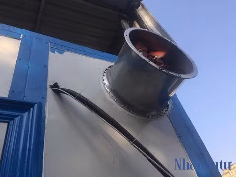 Quạt thông gió Komasu vận hành 24/24h