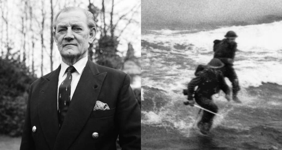 Lợi dụng đêm tối, Trung tá John và một hạ sĩ bí mật tiến vào các chốt gác của lính Đức quốc xã rồi dùng thanh kiếm giao chiến với một lính địch và bắt giữ làm tù binh.