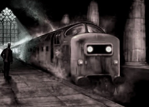 Theo lời kể của các nhân chứng, "chuyến tàu ma" đột nhiên xuất hiện trong một thời gian ngắn rồi biến mất bí ẩn vào hư vô. Họ nhìn thấy bên trong tàu có hình bóng của một số người.