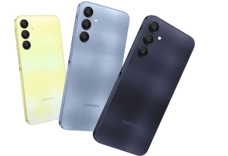 Ở mặt sau, Galaxy A25 5G được trang bị mô-đun góc rộng chính 50 MP với tính năng ổn định hình ảnh quang học (f/1.8), kết hợp camera siêu rộng 8 MP (f/2.2) và camera 2 MP (f/2.4) cho nhiệm vụ chụp macro.
