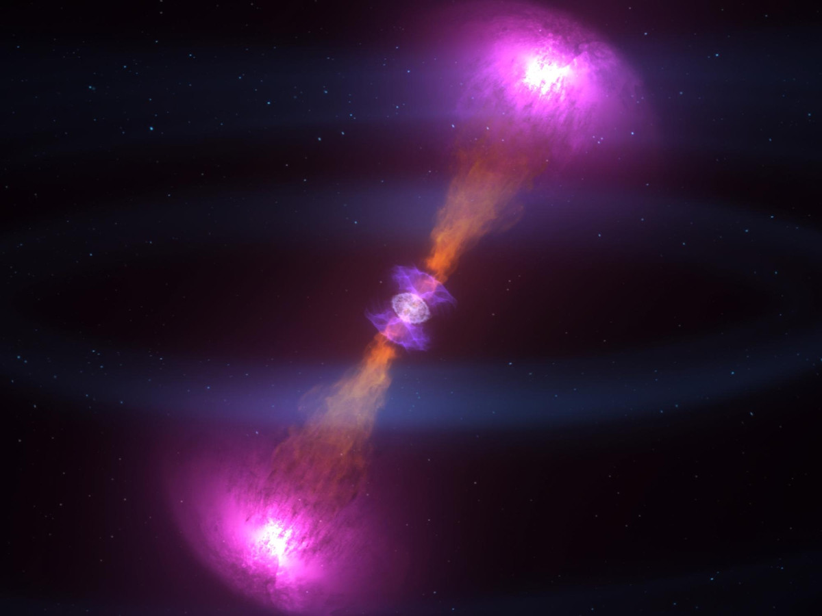 Do đó, các tia vật chất mà cặp "zombie kép" bắn ra đã 2 lần biến đổi để trở thành vàng, bạch kim, uranium... Đồng thời, quá trình này tạo ra ánh sáng rực rỡ cho các siêu tân tinh cũng như tín hiệu vô tuyến mạnh tới mức các nhà thiên văn ở Trái Đất có thể thu được.