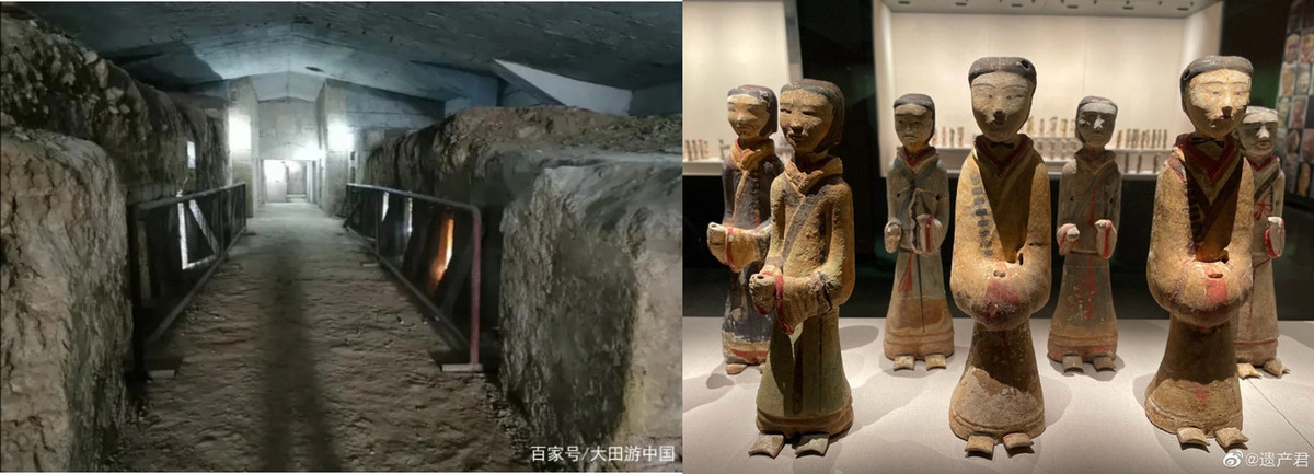 Bên trong lăng mộ có tới 20 căn phòng với kích thước khác nhau. Chúng được dùng với các mục đích như: nhà kho, phòng thay đồ, phòng tắm, nhà bếp, nhà vệ sinh… Căn cứ vào tình trạng lăng mộ, các chuyên gia cho hay nơi đây đã bị mộ tặc xâm phạm nhiều lần. Vậy nên, những kẻ trộm mộ đã lấy đi nhiều cổ vật quý giá.