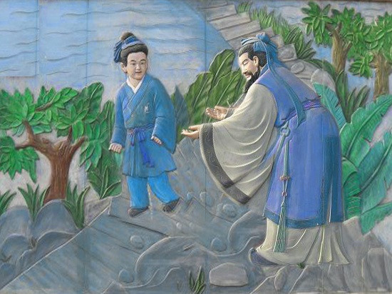 Sau cuộc đối đáp thú vị, Khổng Tử khâm phục Hạng Thác nên đã tôn cậu bé làm thầy. Khổng Tử làm như vậy vì muốn đề cao đức khiêm tốn, không ngừng học hỏi từ những người khác.