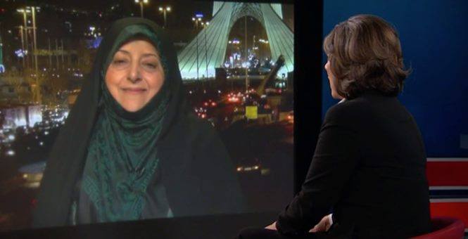 Phó Tổng thống Iran Masoumeh Ebtekar sinh ngày 21/9/1960 tại thủ đô Tehran trong một gia đình thuộc tầng lớp trung lưu. Bà từng sống ở Upper Darby, Pennsylvania (Mỹ) trong 6 năm. Ảnh: RS.