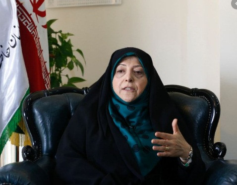 Ngày 9/8/2017, bà Ebtekra trở thành Phó Tổng thống Iran về Phụ nữ và Gia đình. Ảnh: EI.