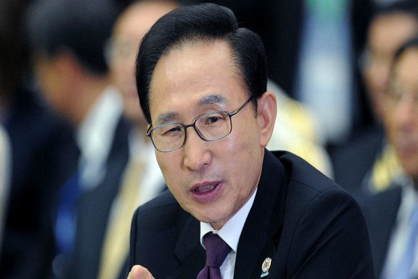 Như vậy, ông Lee trở thành cựu Tổng thống thứ 4 của Hàn Quốc bị kết án hình sự. Ảnh: Hankyoreh.