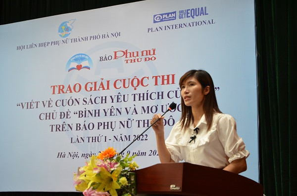 Trao giai cuoc thi “Viet ve cuon sach yeu thich cua ban