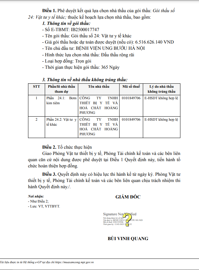 Tiềm lực nhà thầu trúng gói vật tư y tế tại BV Ung Bướu Hà Nội - Hình 7 Tiem luc nha thau trung goi vat tu y te tai BV Ung Buou Ha Noi-Hinh-7
