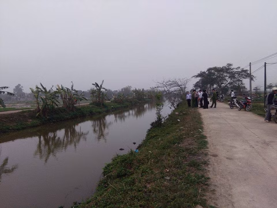 Hiện trường nơi phát hiện vụ việc thương tâm.