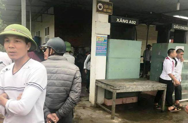 Nơi xảy ra vụ nổ.