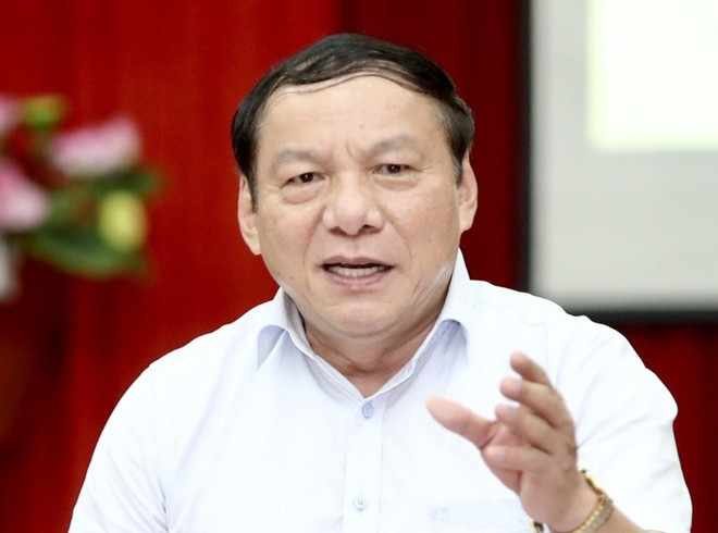 Bộ trưởng Bộ Văn hóa, Thể thao và Du lịch Nguyễn Văn Hùng Ngày sinh: 20/4/1961 Quê quán: Quảng Trị. Trình độ: Thạc sĩ Triết học