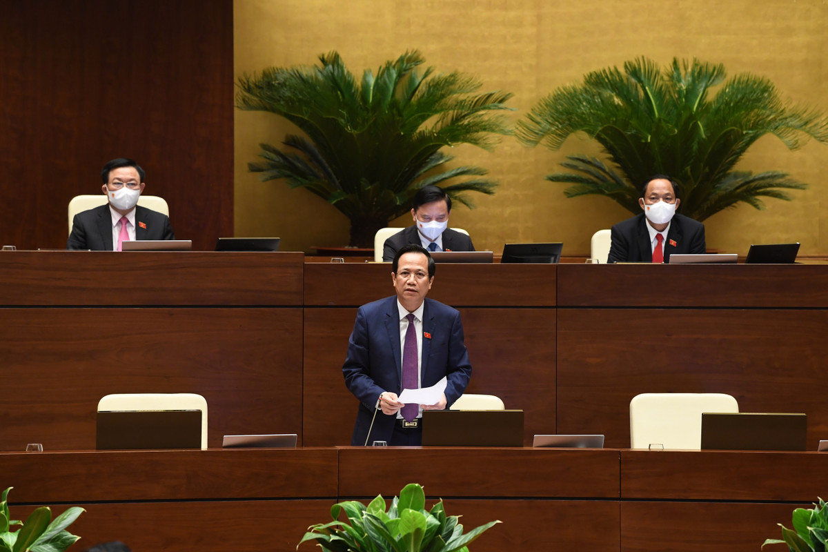 Bộ trưởng Bộ LĐTB&XH Đào Ngọc Dung.