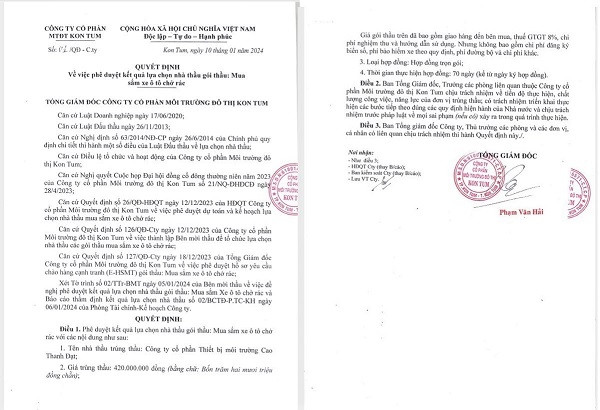 Binh Thuan: Goi thau mua 2 xe ep rac ve tay Cty Dong Tan Hung?-Hinh-4