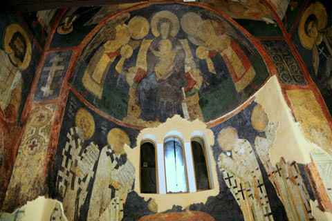 Tuy nhiên, nét đặc sắc nhất của nhà thờ Boyana là toàn bộ bề mặt bên trong của các bức tường và mái vòm được bao phủ bởi những bức tranh bích họa. Đây là những tác phẩm hội họa quan trọng bậc nhất thời thời Trung cổ được lưu giữ tới nay.