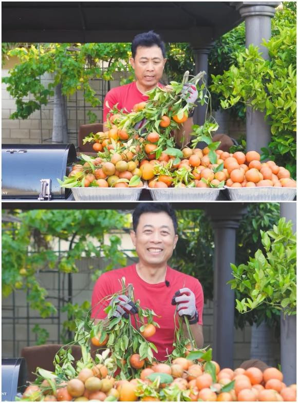Danh hài hải ngoại cho biết trồng cây trong vườn nhiều không chỉ để lấy quả mà còn giúp thanh lọc không khí.