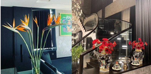 Khán giả ước tính, căn penthouse của Hoàng Thùy Linh có diện tích hơn 500m2 và có thêm phần sân thượng nên rất rộng rãi, khang trang. Ảnh: FBNV