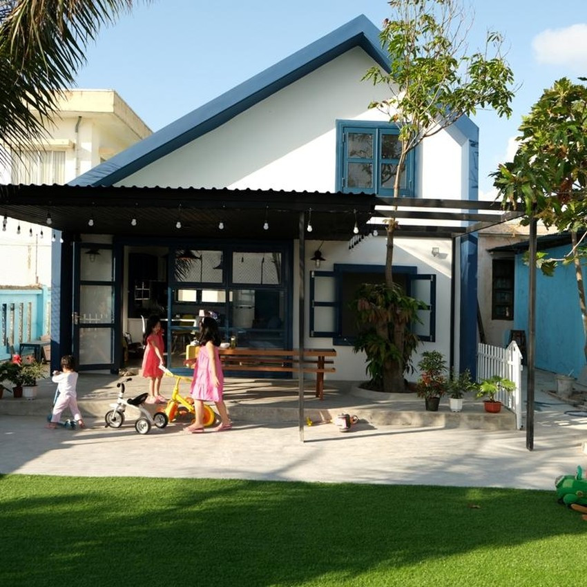 Ngôi nhà 40m2 hướng biển đẹp ngất ngây ở Phú Yên Ngoi nha 40m2 huong bien dep ngat ngay o Phu Yen