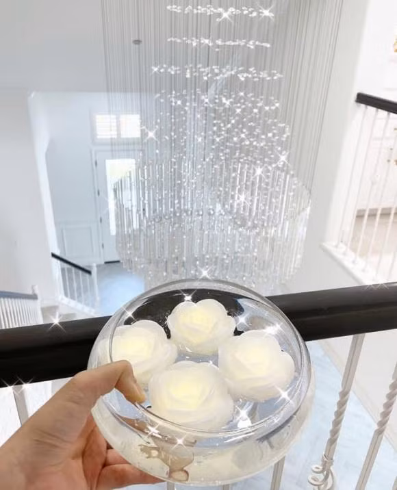 Mọi ngóc ngách bên trong biệt thự của Phạn Hương đều được trang trí tỉ mì.