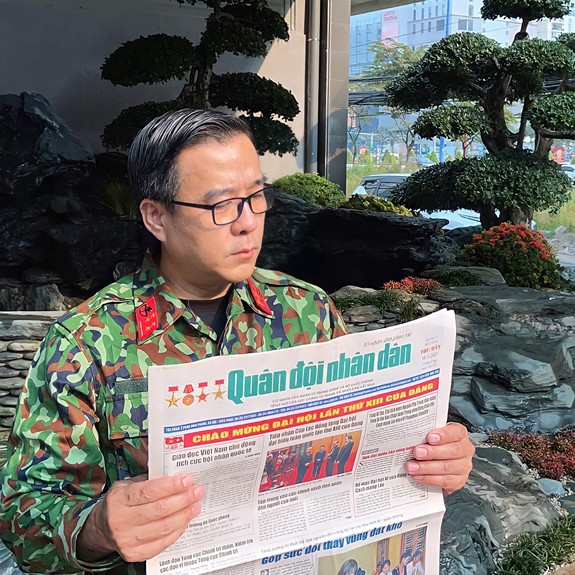 Sau khi rời quân ngũ, ông Ngô Văn Thắng thành lập công ty bất động sản và đạt được thành tựu không tồi. Tuy nhiên, diễn biến thị trường phức tạp khiến ông trở về với 2 bàn tay trắng. Ảnh: QĐND