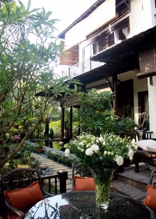 Gia đình Hà Kiều Anh sống tại một căn biệt thự vườn rộng 500m2 với thiết kế độc đáo, tọa lạc ở khu biệt thự quận 2, TP HCM. Ảnh: Internet