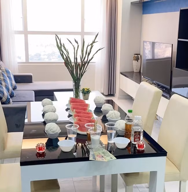 Hoa hậu Đặng Thu Thảo cũng tậu nhà mới khang trang ở TP HCM. Ảnh: FBNV