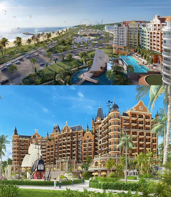 Địa điểm tổ chức hôn lễ của Diệu Nhi - Anh Tú là resort nổi tiếng tại khu du lịch biển Phan Thiết - Bình Thuận, cũng chính là quê hương của Diệu Nhi. Ảnh: FB Vietravel