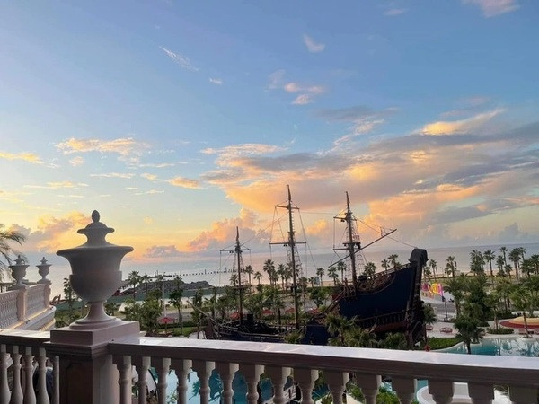 View hướng biển mộng mơ của khu resort. Ảnh: FB Vietravel