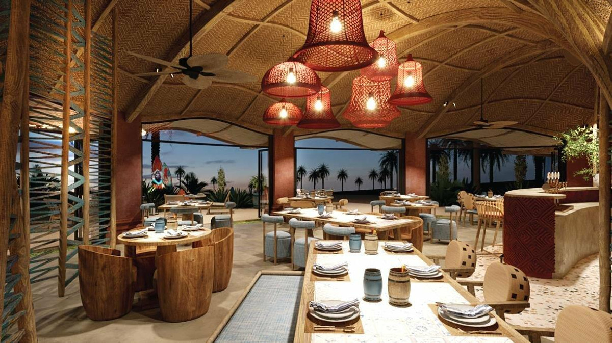 Nhà hàng trong khách sạn với không gian thoáng đãng. Ảnh: Novagroup