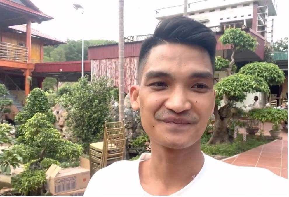 Hôn lễ tổ chức tại không gian rộng hơn 300m2 của gia đình Mạc Văn Khoa ở Hải Dương. Ảnh: FB Mac Van Khoa