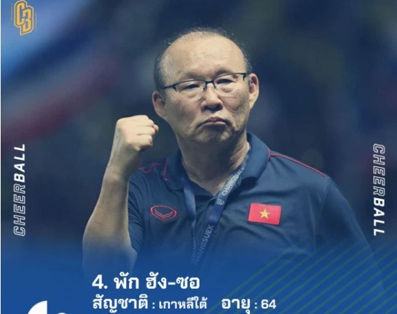 Theo tờ CheerBall của Thái Lan, nữ tỷ phú Nualphan Lamsam - chủ tịch của CLB Port FC đang lên kế hoạch để tìm người về ngồi vào “ghế nóng” của đội bóng. Đáng chú ý, HLV Park Hang-seo của ĐT Việt Nam cũng là một ứng cử viên. Ảnh: CheerBall