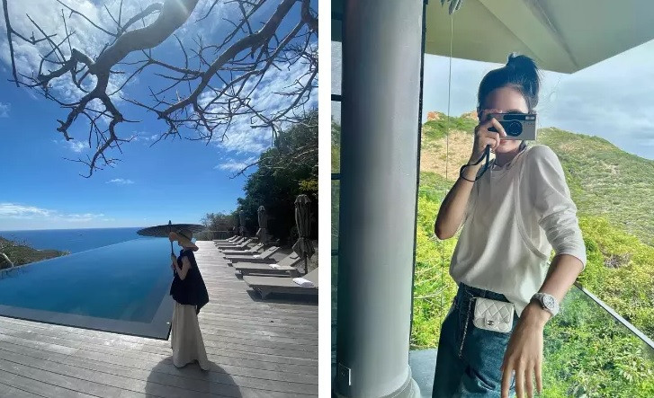 Địa điểm được cho là chốn hẹn hò nhiều nhất của Hiền Hồ cùng bạn trai là một resort 6 sao ở Ninh Thuận.