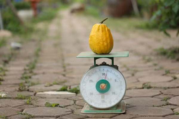 Hiện tại, quả chanh vàng có giá 200.000 đồng/kg. Nhiều quả nặng tới 1,2 kg nên tính ra mỗi quả chanh giá tới hơn 200.000 đồng. Ảnh: Dân Việt