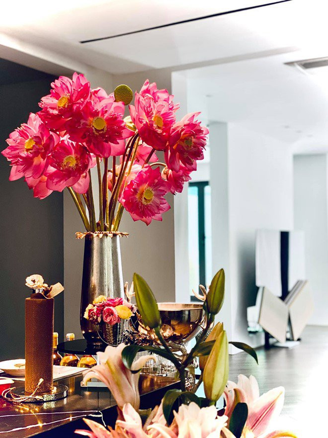 Mùa hạ là hoa sen đủ loại với những màu khác nhau.