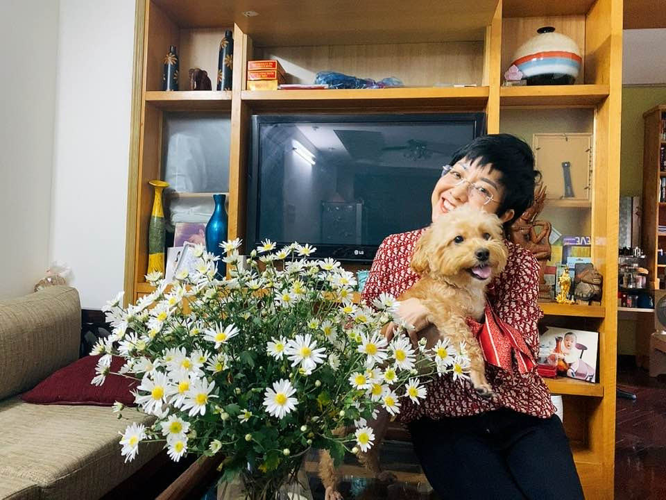 Mọi thứ trong nhà của MC Thảo Vân được bày biện gọn gàng.